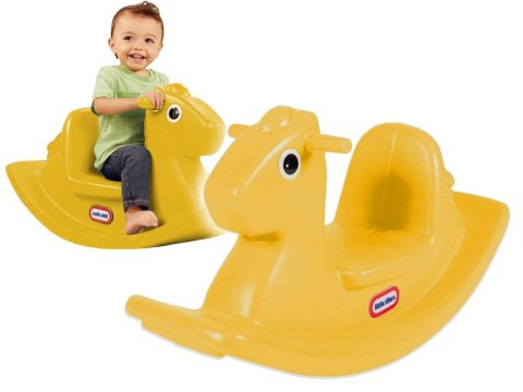 Little Tikes Rocking Horse Konik Na Biegunach 174216 Żółty