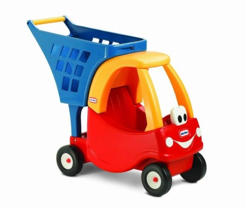 Little Tikes Shopping Cart Cozy Coupe Wózek Na Zakupy 618338 Czerwony Little Tikes Shopping Cart Cozy Coupe Wózek Na Zakupy 618338 Czerwony