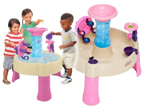 Little Tikes Spiralin Seas Waterpark Pink Fontanna Spiralna 173769 Różowa Little Tikes Spiralin Seas Waterpark Pink Fontanna Spiralna 173769 Różowa