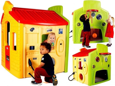Little Tikes Tikes Town™ Playhouse (Evergreen) Domek Miejski 444C00060 Little Tikes Tikes Town™ Playhouse (Evergreen) Domek Miejski 444C00060