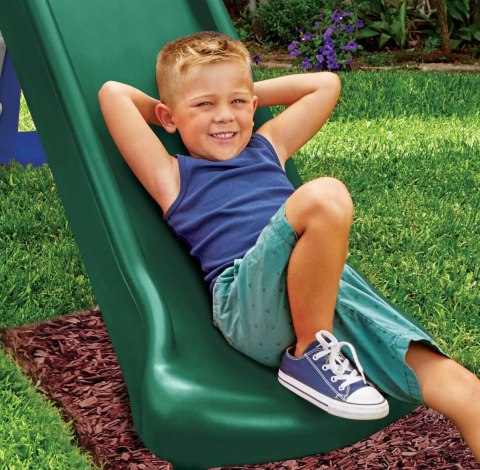 Little Tikes Wielka Zjeżdżalnia Niebiesko Zielona 180cm 174049 Little Tikes Wielka Zjeżdżalnia Niebiesko Zielona 180cm 174049