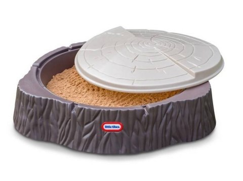 Little Tikes Woodland Sand Pit Piaskownica Pieniek 644658 Brązowa Little Tikes Woodland Sand Pit Piaskownica Pieniek 644658 Brązowa