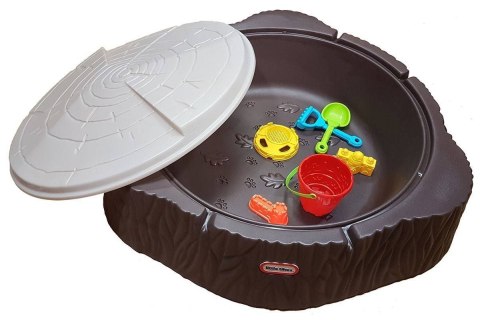 Little Tikes Woodland Sand Pit Piaskownica Pieniek 644658 Brązowa Little Tikes Woodland Sand Pit Piaskownica Pieniek 644658 Brązowa