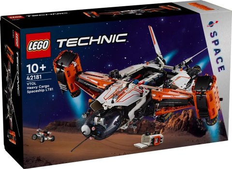 LEGO Technic Transportowy statek kosmiczny VTOL LT81 42181 LEGO Technic Transportowy statek kosmiczny VTOL LT81 42181