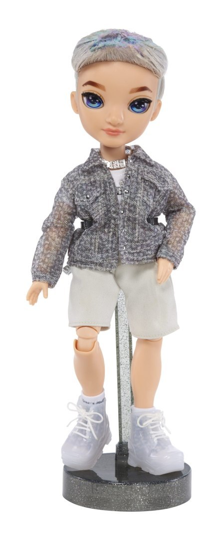 Rainbow High S23 Fashion Doll- Aidan (Purple) 583165EUC Rainbow High S23 Fashion Doll- Aidan (Purple) 583165EUC