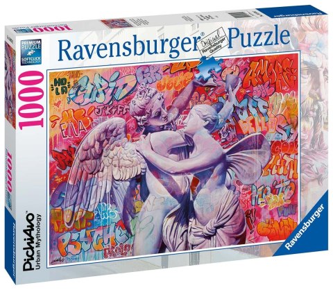 Ravensburger Puzzle 2D 1000 elementów: Amor i Psyche 16970 Ravensburger Puzzle 2D 1000 elementów: Amor i Psyche 16970