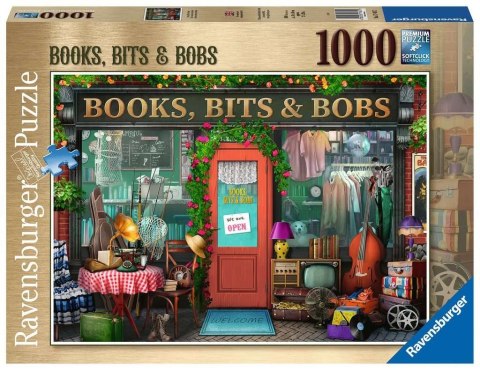 Ravensburger Puzzle 2D 1000 elementów: Księgarnia 17481 Ravensburger Puzzle 2D 1000 elementów: Księgarnia 17481