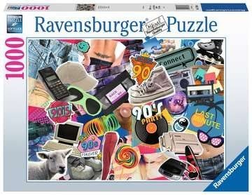 Ravensburger Puzzle 2D 1000 elementów: Lata 90te 17388 Ravensburger Puzzle 2D 1000 elementów: Lata 90te 17388