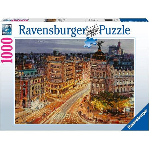 Ravensburger Puzzle 2D 1000 elementów: Madryt 17325 Ravensburger Puzzle 2D 1000 elementów: Madryt 17325