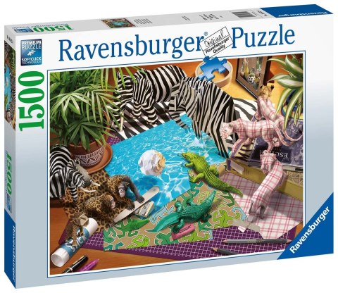 Ravensburger Puzzle 2D 1500 elementów: Przygoda z origami 16822 Ravensburger Puzzle 2D 1500 elementów: Przygoda z origami 16822