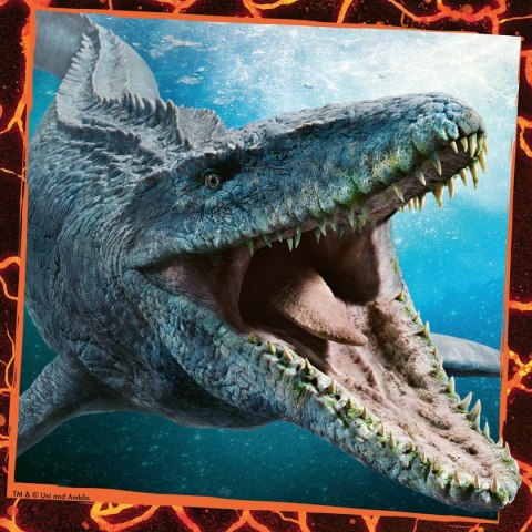Ravensburger Puzzle dla dzieci 2D: Jurassic World 3x49 elementów 8054 Ravensburger Puzzle dla dzieci 2D: Jurassic World 3x49 elementów 8054