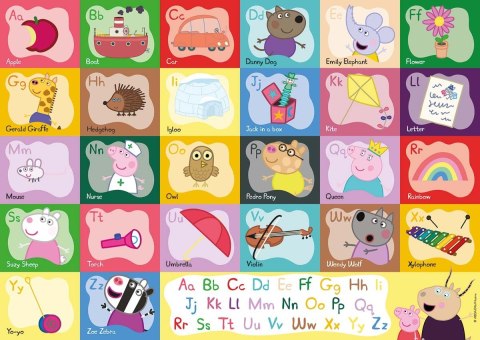 Ravensburger Puzzle dla dzieci 2D: Świnka Peppa Giant 24 elementy 3116 Ravensburger Puzzle dla dzieci 2D: Świnka Peppa Giant 24 elementy 3116