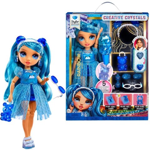 121374-EUC Rainbow High Creative Crystals Fashion Doll- Skyler 121374-EUC Rainbow High Creative Crystals Fashion Doll- Skyler