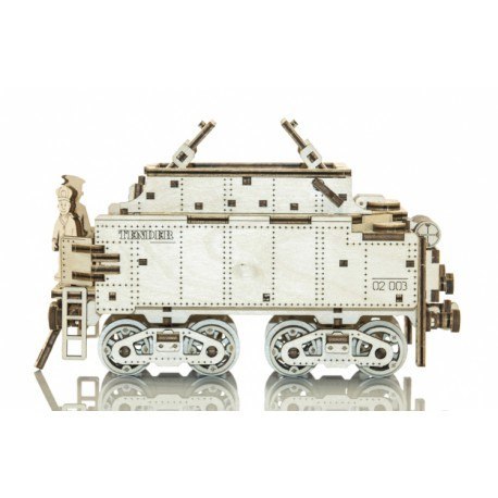 Drewniane puzzle mechaniczne 3d wooden.city - wooden express + Drewniane puzzle mechaniczne 3d wooden.city - wooden express +