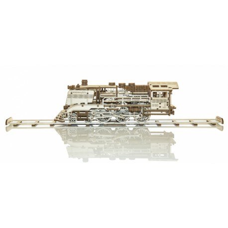 Drewniane puzzle mechaniczne 3d wooden.city - wooden express + tory Drewniane puzzle mechaniczne 3d wooden.city - wooden express + tory