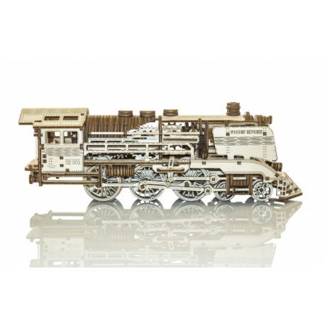 Drewniane puzzle mechaniczne 3d wooden.city - wooden express + tory Drewniane puzzle mechaniczne 3d wooden.city - wooden express + tory
