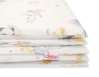 Pościel dla dzieci 2-częściowa bawełniana 135x100 cm - baloniki