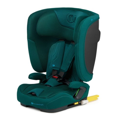 KINDERKRAFT Fotelik samochodowy FIX2GO i-Size 76-150cm green