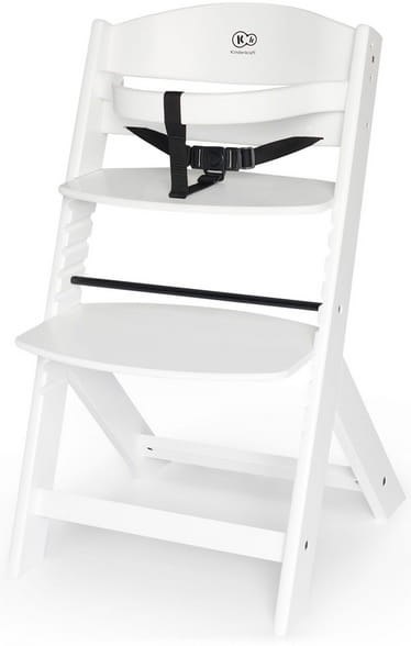KINDERKRAFT Krzesełko do karmienia ENOCK FULL WHITE 15194