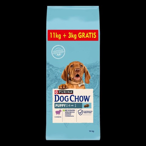 Purina Dog Chow Puppy Z Jagnięciną 14kg
